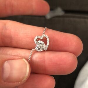 Charmed aroma heart necklace NWT